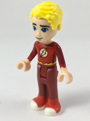 LEGO Minifigure-The Flash - Unmasked (41239)-DC Super Hero Girls-SHG015-Creative Brick Builders